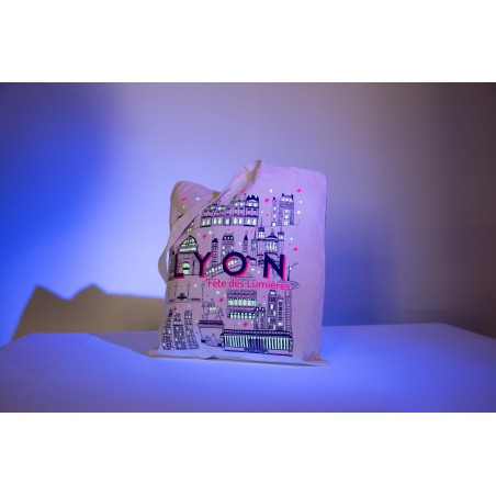 Tote Bag phosphorescent "Monuments en Lumière"