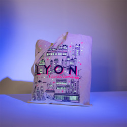 Tote Bag phosphorescent "Monuments en Lumière"
